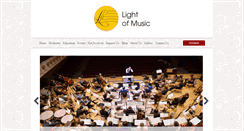 Desktop Screenshot of lightofmusic.com